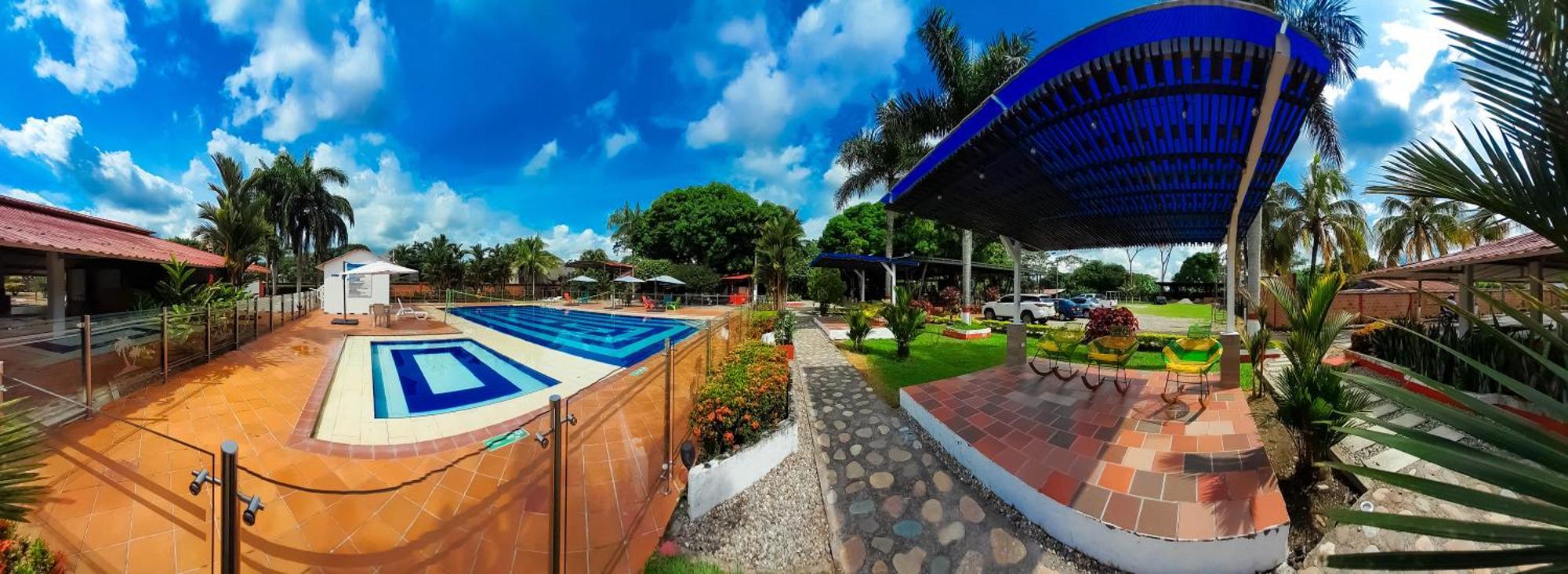 Hotel Campestre Las Palmas Sas 비야비센시오 외부 사진